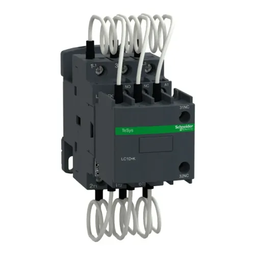 کنتاکتور خازنی اشنایدر الکتریک TeSys Deca مدل LC1DFKB7 ظرفیت ۱۲٫۵ کیلووار