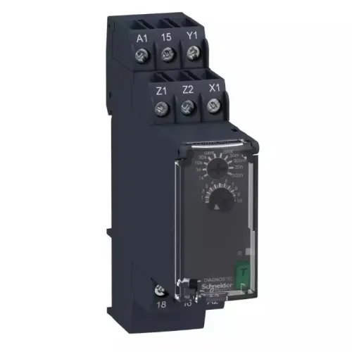تایمر تأخیر در وصل و قطع اشنایدر Harmony مدل RE22R1ACMR با یک خروجی تبدیلی