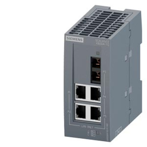 سوییچ اترنت صنعتی زیمنس SCALANCE XB004-1G کد 6GK5004-1GL10-1AB2