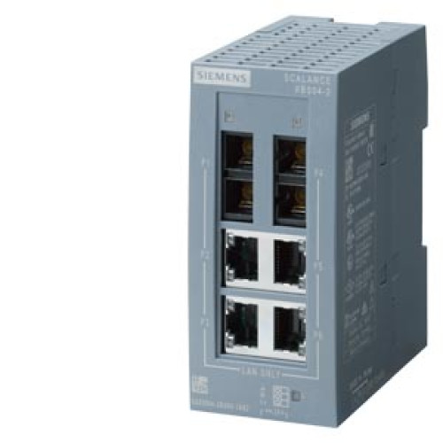 سوییچ اترنت صنعتی زیمنس SCALANCE XB004-2 کد 6GK5004-2BD00-1AB2