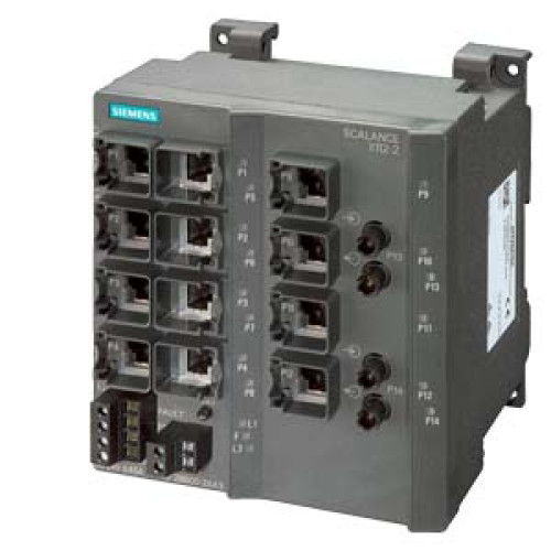 سوییچ غیرمدیریتی زیمنس SCALANCE X112-2 کد 6GK5112-2BB00-2AA3