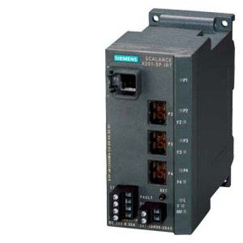 سوییچ مدیریتی IRT زیمنس SCALANCE X201-3PIRT کد 6GK5201-3BH00-2BA3
