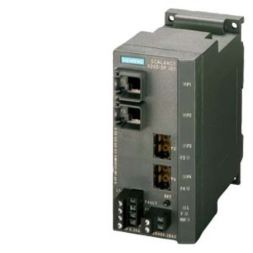 سوییچ مدیریتی IRT زیمنس SCALANCE X202-2PIRT کد 6GK5202-2BH00-2BA3