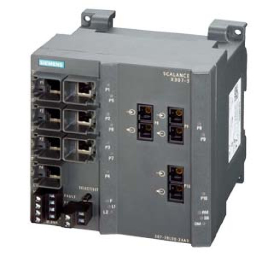 سوییچ مدیریتی Plus زیمنس SCALANCE X307-3LD کد 6GK5307-3BM00-2AA3